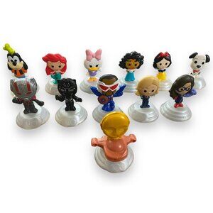 2023 McDonalds x Disney 100 Year Happy Meal Figures Lot 12 Star Wars Marvel